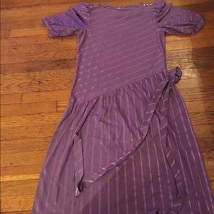 Awesome Purple Vintage 1980s Dress.
